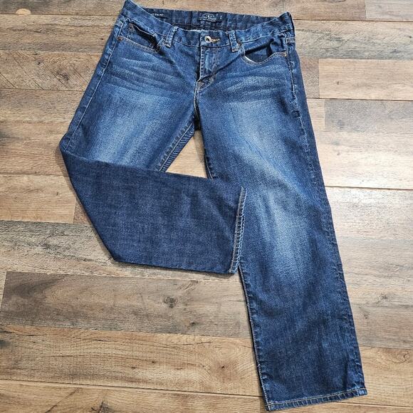 Lucky Brand Sweet Jean Crop Medium Wash Denim Cropped  Jeans Size 6 - Picture 2 of 11